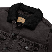 Load image into Gallery viewer, Harlem Rose Denim Sherpa Jacket