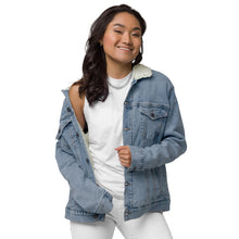 Load image into Gallery viewer, Harlem Rose Denim Sherpa Jacket