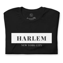 Load image into Gallery viewer, Harlem NYC T-Shirt (Black)