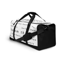 Load image into Gallery viewer, Harlem Theory Duffle Bag (White/Gray)