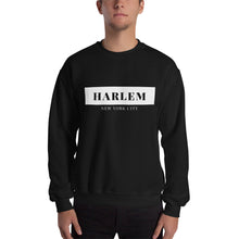 Load image into Gallery viewer, Harlem NYC Sweatshirt (Black &amp; Red)