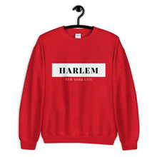 Load image into Gallery viewer, Harlem NYC Sweatshirt (Black &amp; Red)