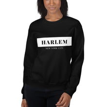 Load image into Gallery viewer, Harlem NYC Sweatshirt (Black &amp; Red)