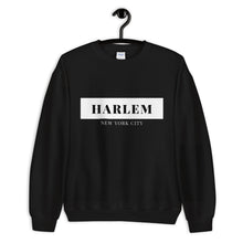 Load image into Gallery viewer, Harlem NYC Sweatshirt (Black &amp; Red)