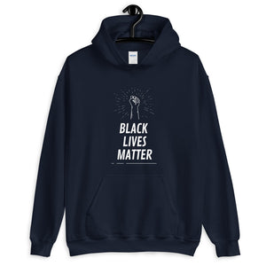 Black Lives Matter Unisex Hoodie (Black)