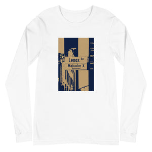 Lenox Ave/Malcolm X Blvd Long Sleeve Tee