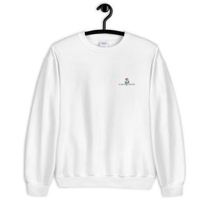 Harlem Theory Embroidered Sweatshirt (White)