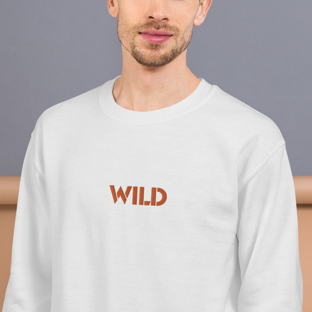 WILD - Embroidered Sweatshirt