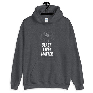 Black Lives Matter Unisex Hoodie (Black)