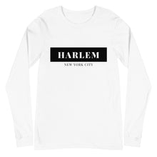 Load image into Gallery viewer, Harlem NYC Long Sleeve Tee