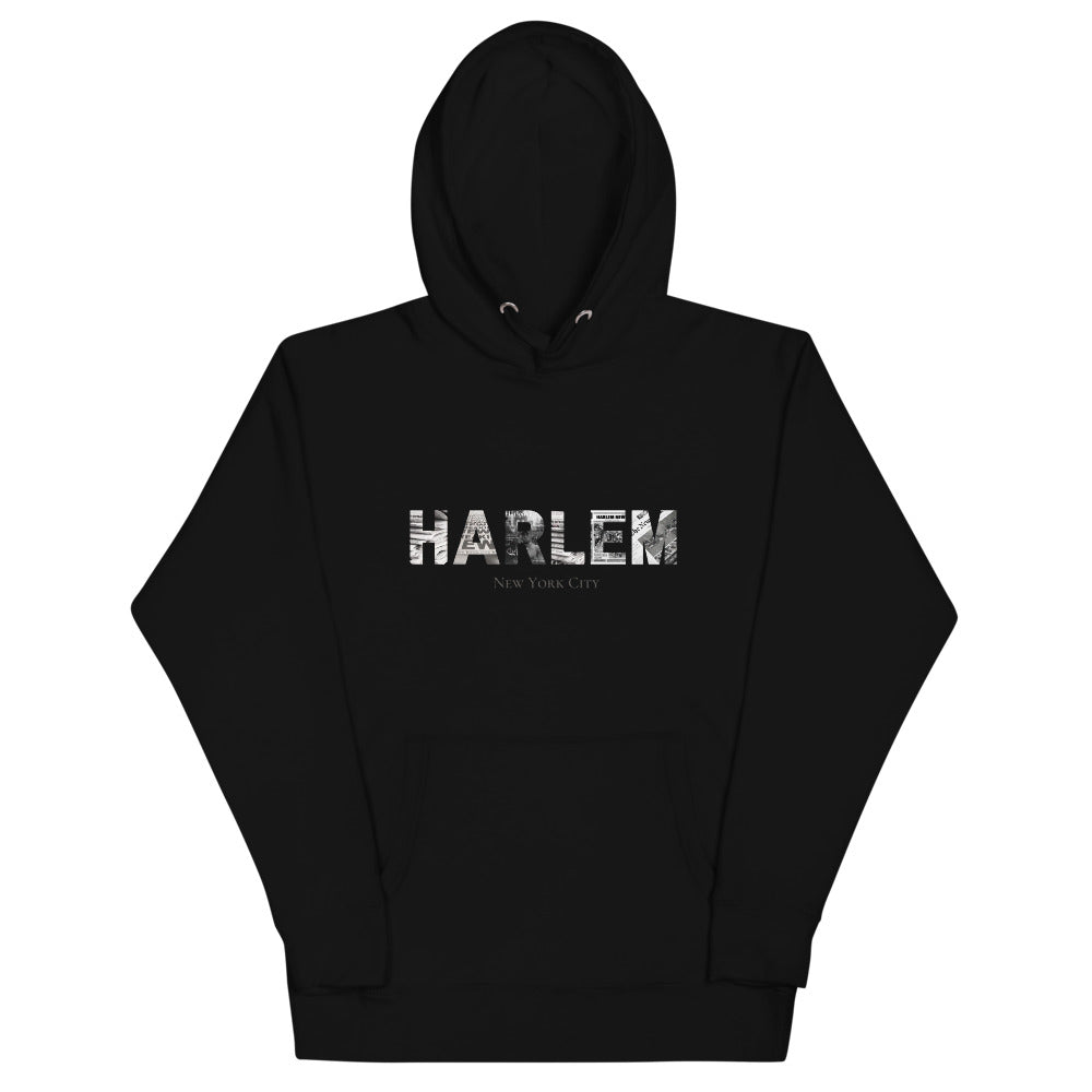 HARLEM Newspaper Graphic Hoodie