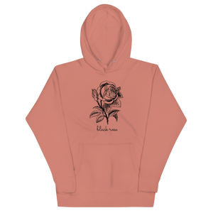 Black Rose Premium Unisex Hoodie