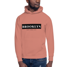 Load image into Gallery viewer, Brooklyn NYC Hoodie (White &amp; Grey)