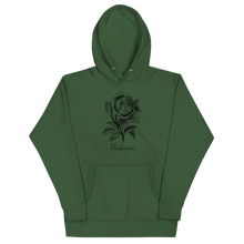 Load image into Gallery viewer, Black Rose Premium Unisex Hoodie