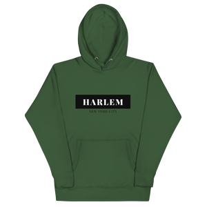 Harlem NYC Hoodie (White & Grey)