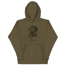 Load image into Gallery viewer, Black Rose Premium Unisex Hoodie