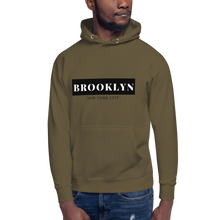 Load image into Gallery viewer, Brooklyn NYC Hoodie (White &amp; Grey)