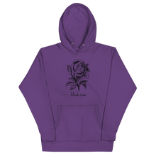 Load image into Gallery viewer, Black Rose Premium Unisex Hoodie