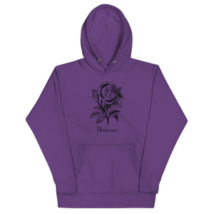 Black Rose Premium Unisex Hoodie