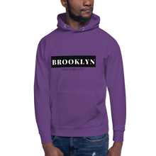 Load image into Gallery viewer, Brooklyn NYC Hoodie (White &amp; Grey)