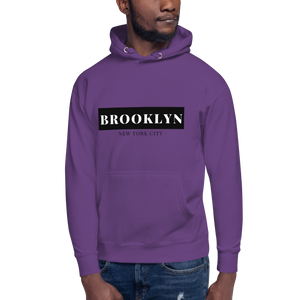 Brooklyn NYC Hoodie (White & Grey)