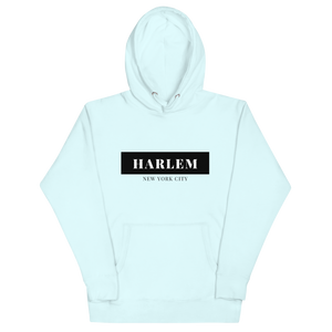 Harlem NYC Hoodie (White & Grey)