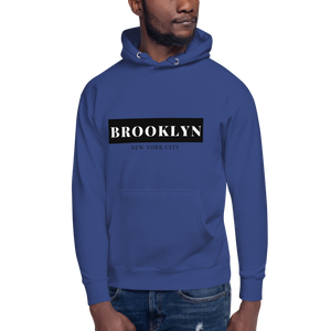 Brooklyn NYC Hoodie (White & Grey)