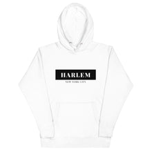 Load image into Gallery viewer, Harlem NYC Hoodie (White &amp; Grey)